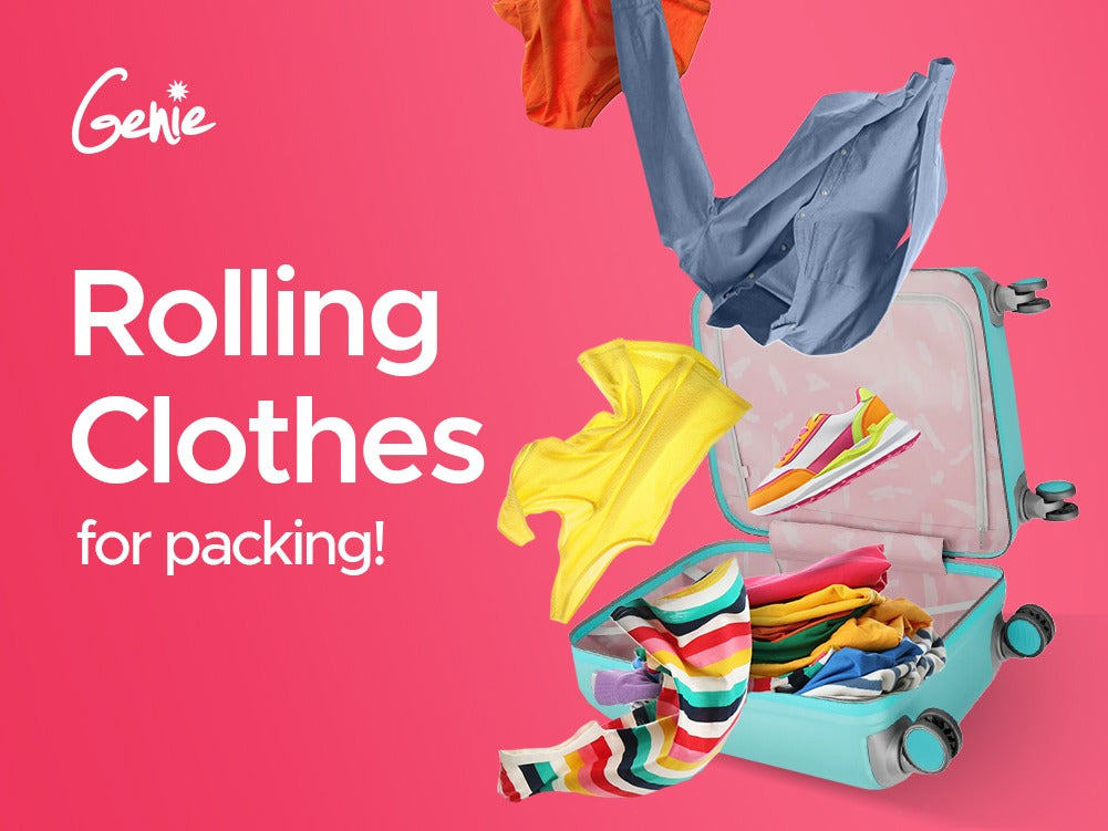 How to Roll Clothes for Hassle Free Packing?