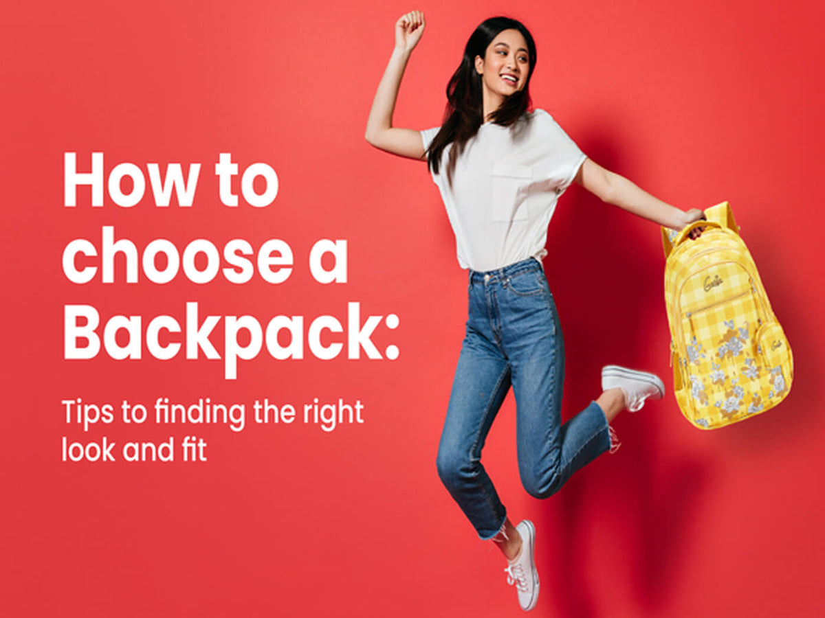 Pick A Backpack How to Choose a Backpack: Tips to Finding the Right Look and Fit
