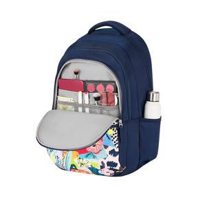 Genie Moira Printed School Backpack