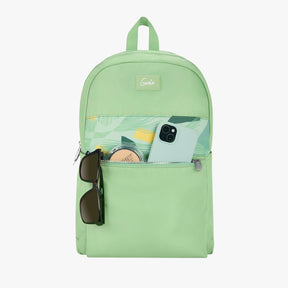 Genie Esme 22L Ash Green College Backpack With Laptop Sleeve