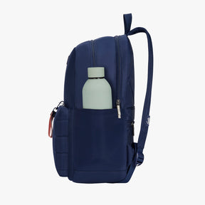 Genie Nightsky 22 L Navy Blue College Backpack With Laptop Sleeve