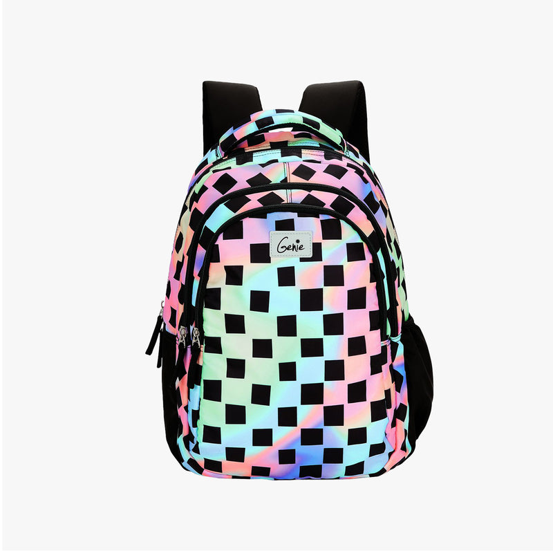 Buy Genie Iridescence 27L Multicolor Juniors Backpack