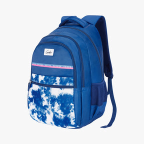 Swirl Laptop Backpack - Blue