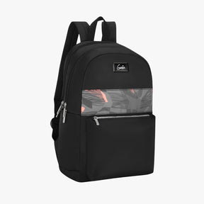 Genie Esme 22L Black College Backpack With Laptop Sleeve