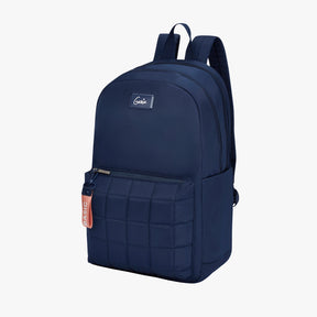 Genie Nightsky 22 L Navy Blue College Backpack With Laptop Sleeve