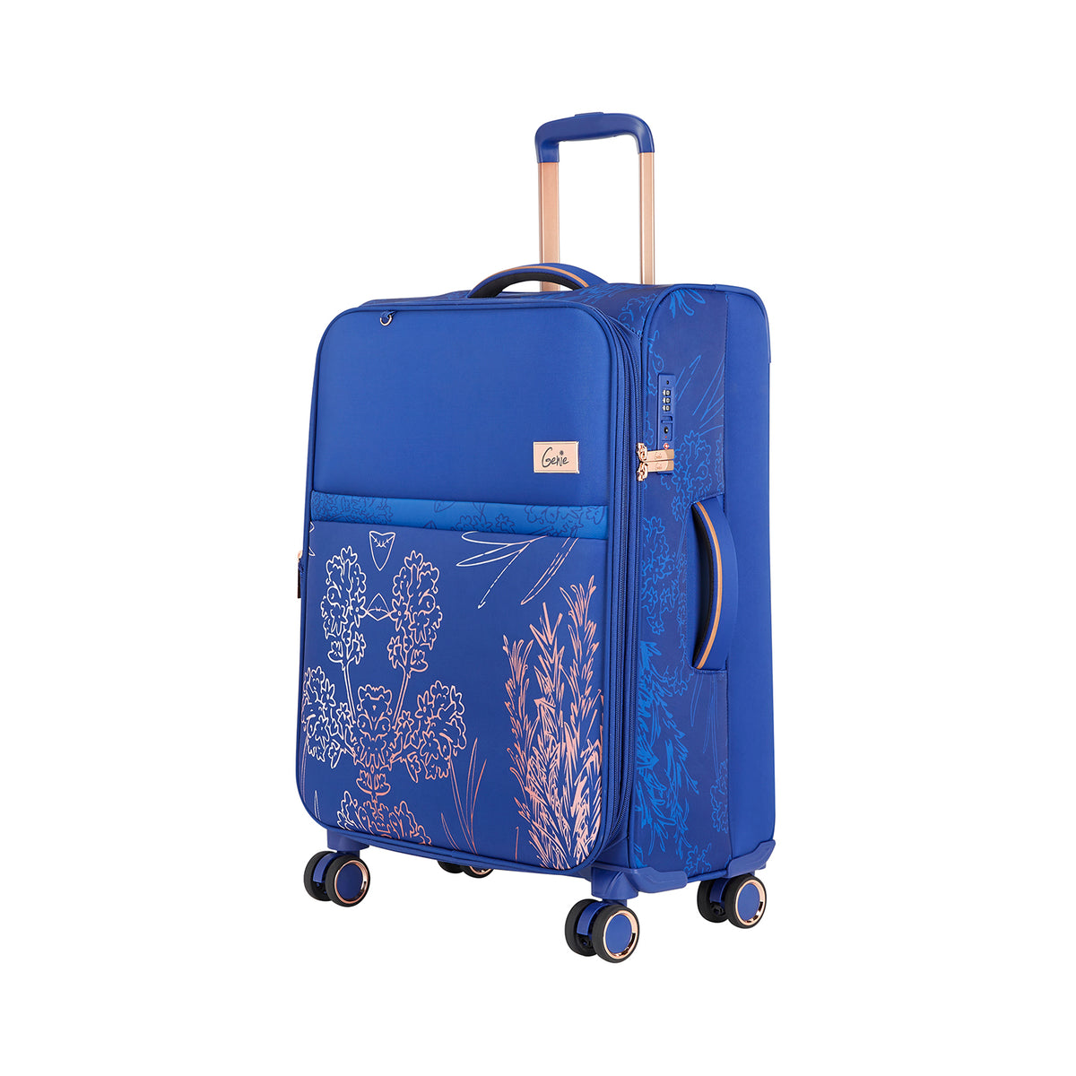 Bliss Small, Medium and Large Soft luggage Combo Set - Royal Blue
