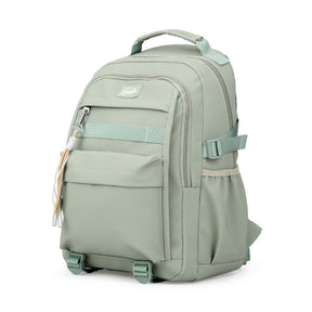 Berry 27L Green Casual Backpack With Laptop Sleeve