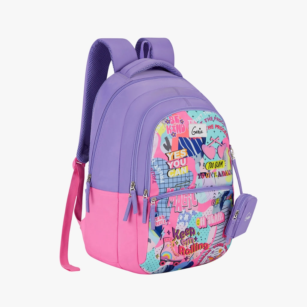 Genie Whimsy 36L Purple Laptop Backpack