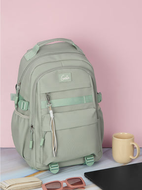 Berry 27L Green Casual Backpack With Laptop Sleeve