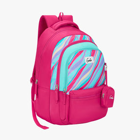 Genie Ember 36L Pink Laptop Backpack With Laptop Sleeve