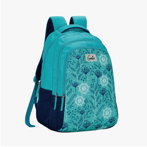 Snowflake School Backpack - Teal