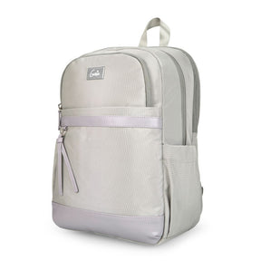 Clea 27 L Grey Formal Backpack With Laptop Sleeve