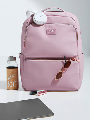 Audrey 27 L Lavender Formal Backpack Laptop Sleeve