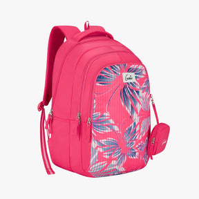Genie Josie 36L Pink School Backpack With Premium Fabric
