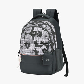 Quilsy 40L Laptop Backpack With Raincover - Dark Grey