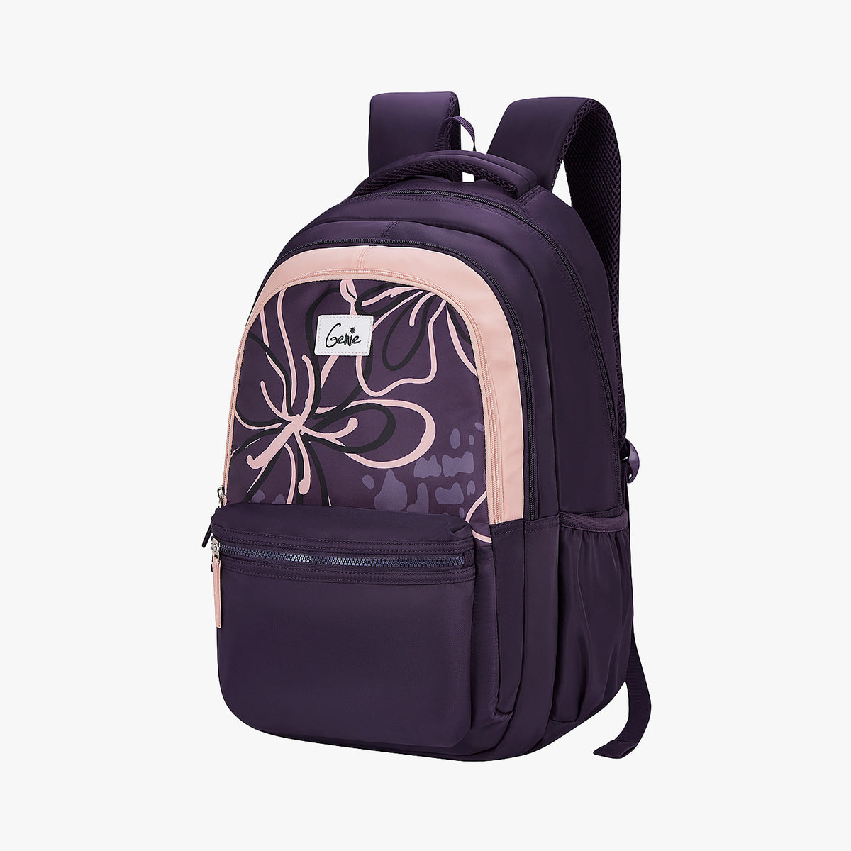 Buy Genie Rosalin 36L Wine Red Laptop Backpack Online