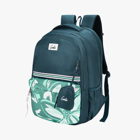 Petalis 40L Laptop Backpack With Raincover - Dark Green