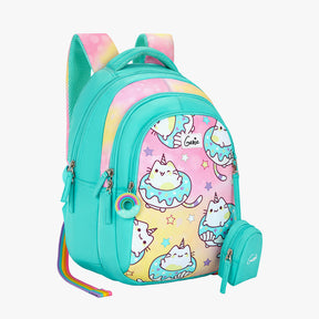 Caticorn Small Backpack for Kids - Teal