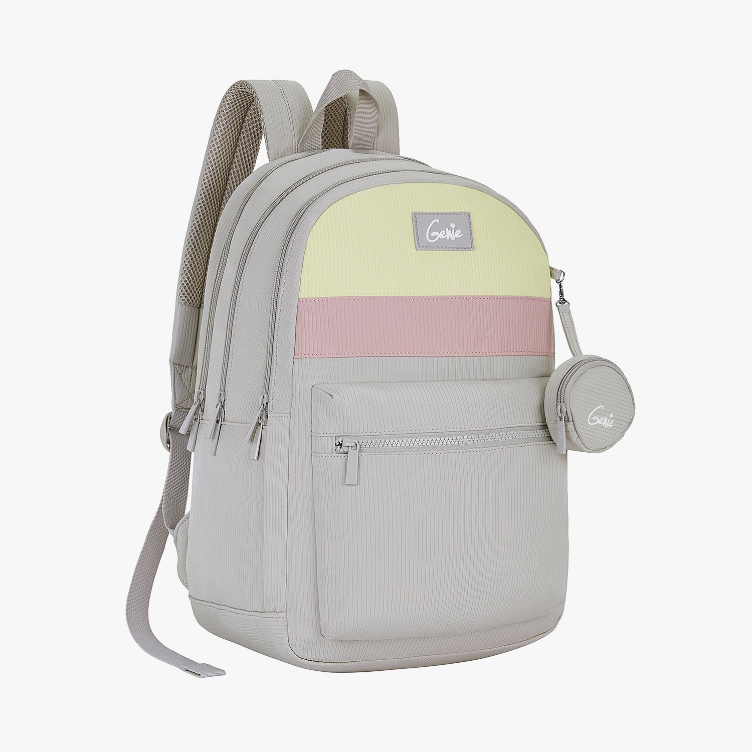 Essence 28L Grey Laptop Backpack With Raincover