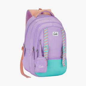 Gemini 27L Purple School Backpack