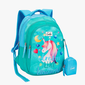 Unicorndream Small Backpack for Kids - Green