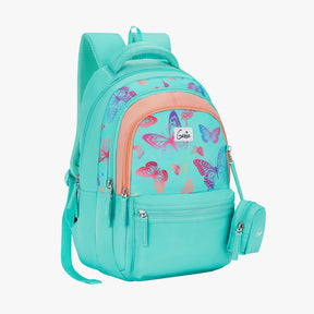 Nectar 27L Teal School Backpack