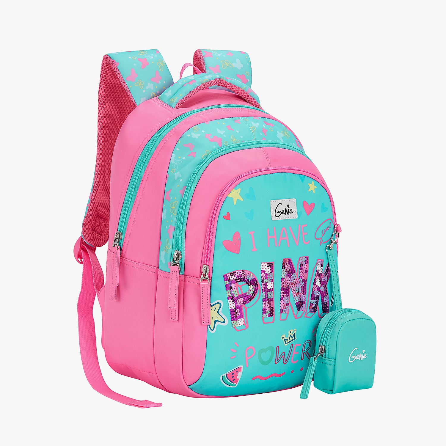 Pinkpower Small Backpack for Kids - Teal