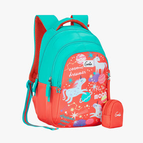 Unicornstar Small Backpack for Kids - Coral