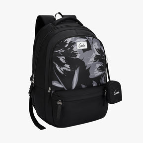 Aria 40L Black Laptop Backpack With Raincover