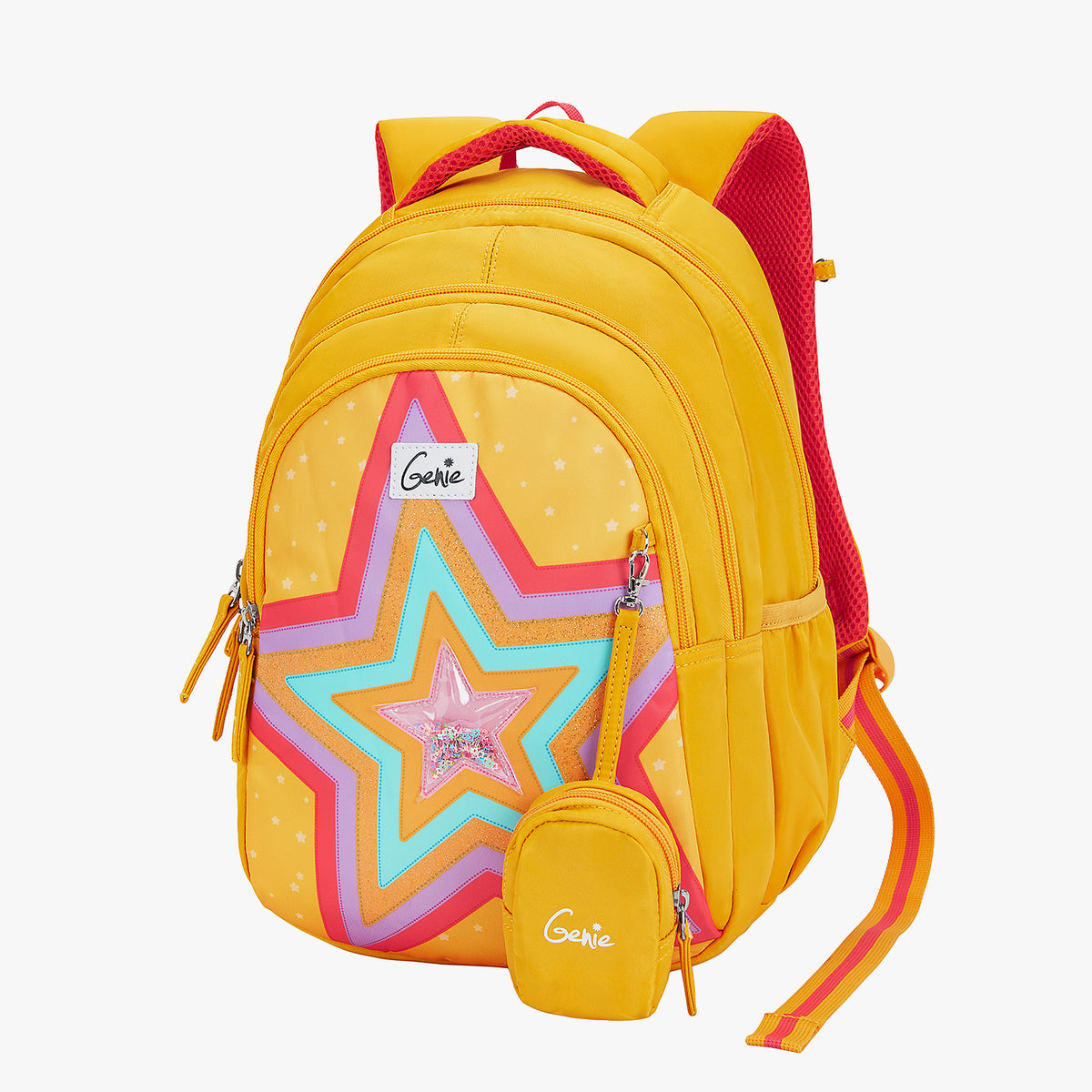 Popstar Small Backpack for Kids - Mustard Yellow