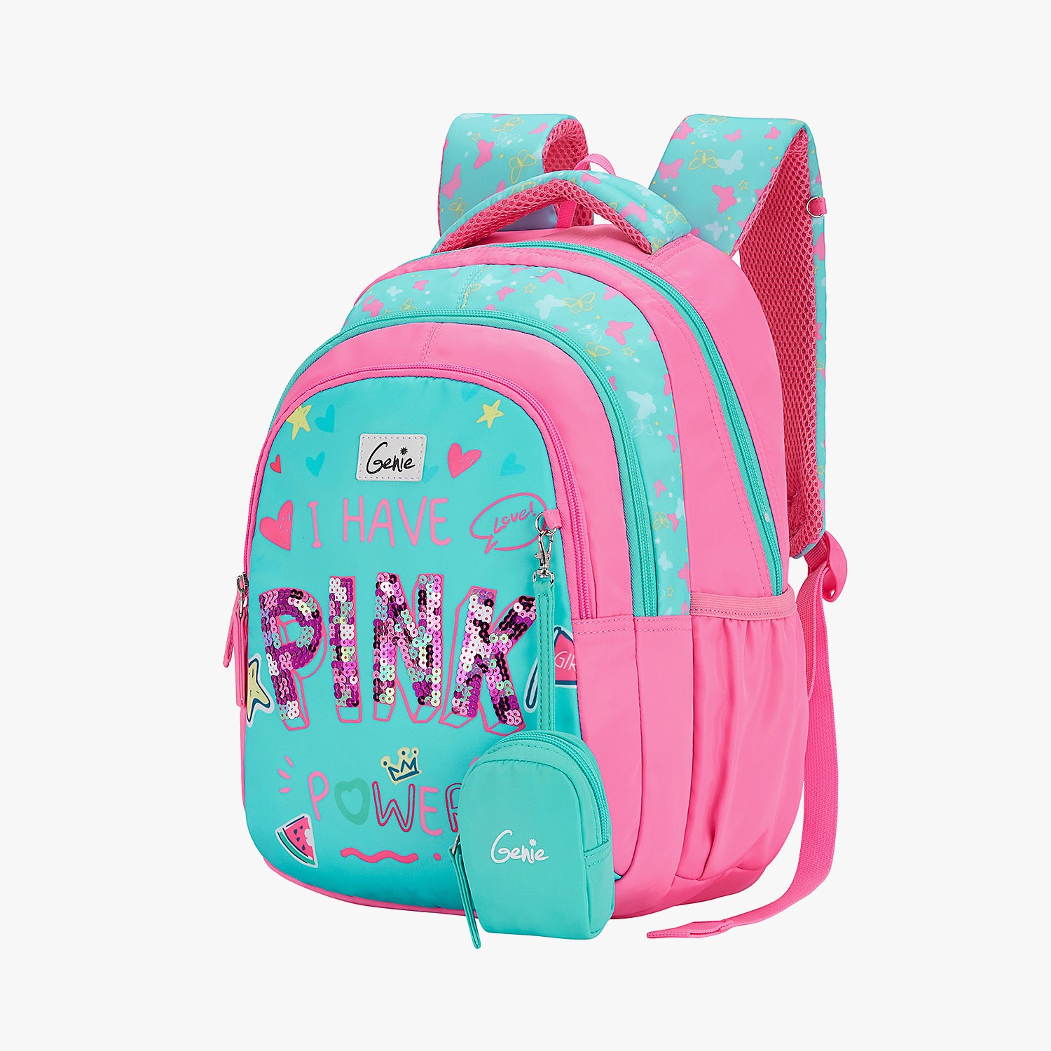 Pinkpower Small Backpack for Kids - Teal