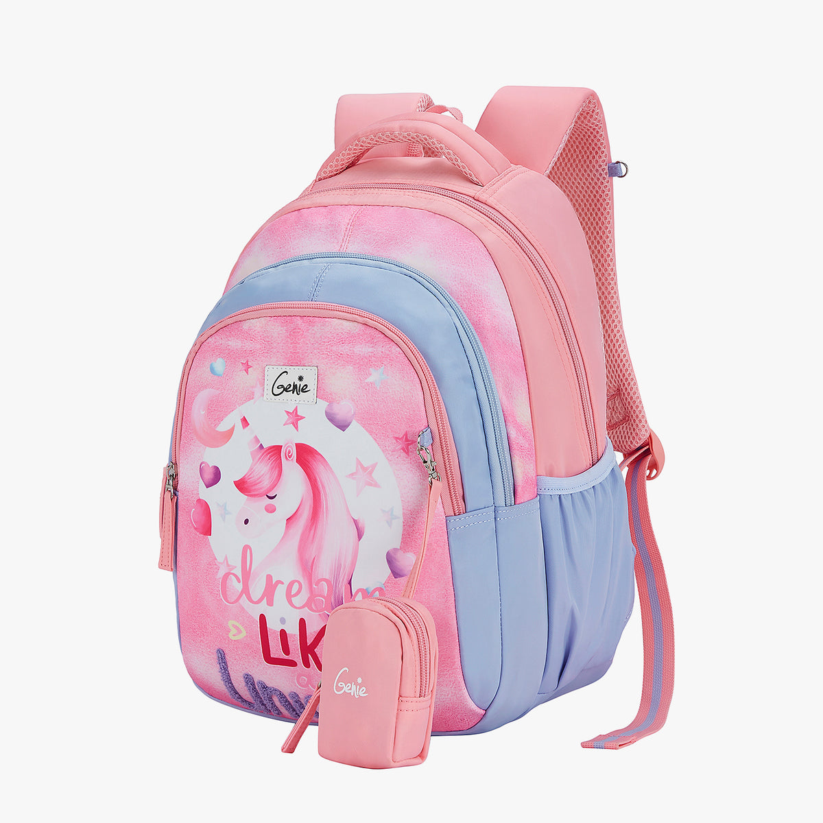 Genie Pink School Bag For Girls Genie Girls Pink Bag Genie Paw