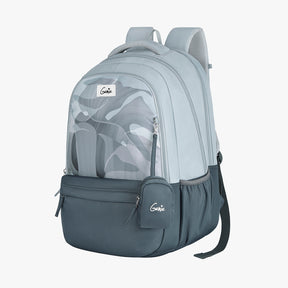 Celia 40L Grey Laptop Backpack With Raincover