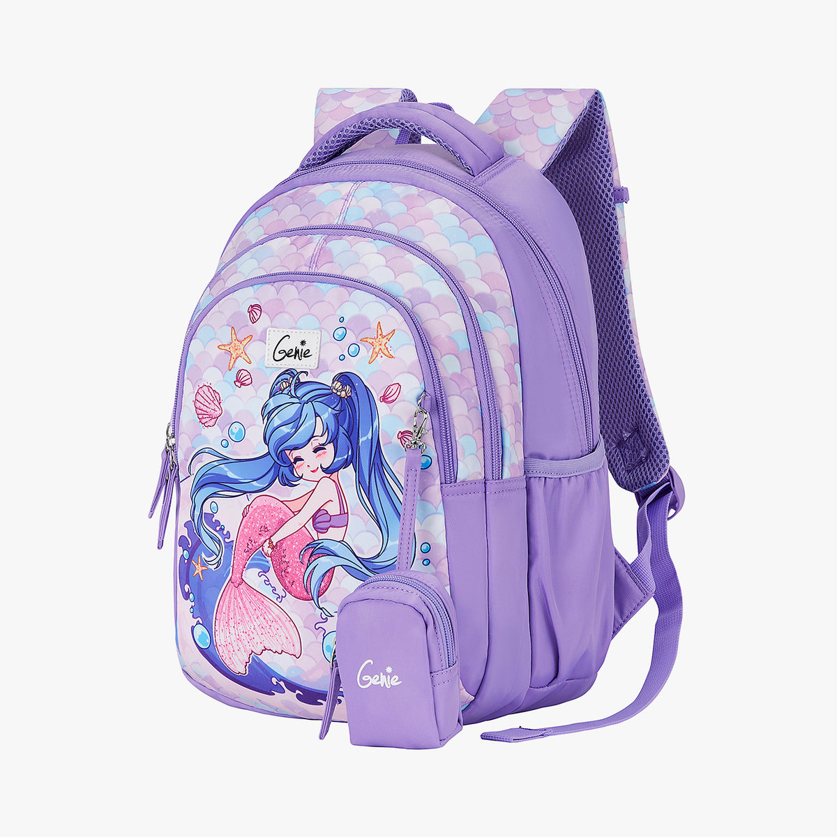 Mermaid Small Backpack for Kids - Lavender