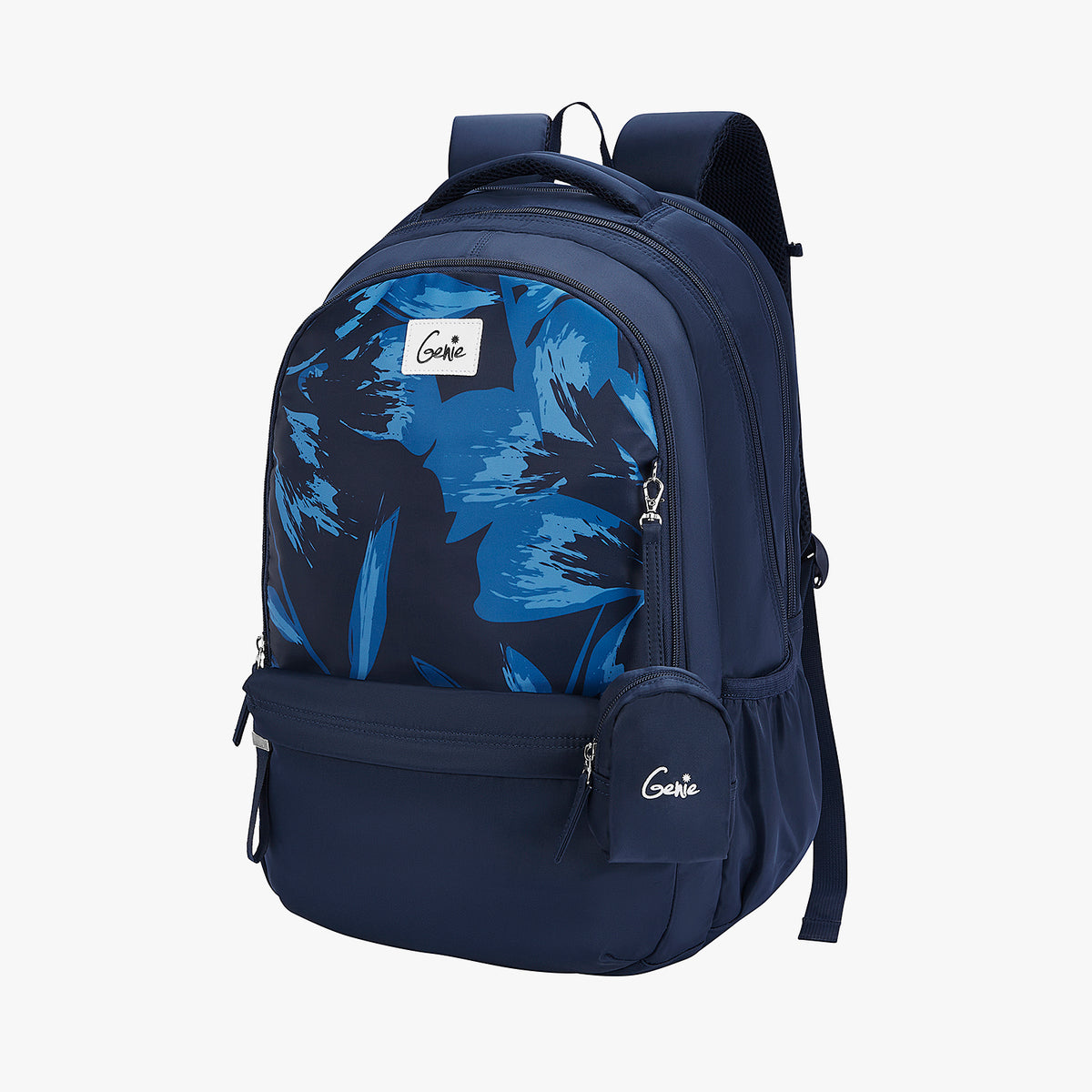 Aria 40L Navy Blue Laptop Backpack With Raincover