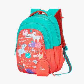 Unicornstar Small Backpack for Kids - Coral