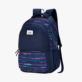 Ocean 36L Navy Blue Laptop Backpack With Raincover