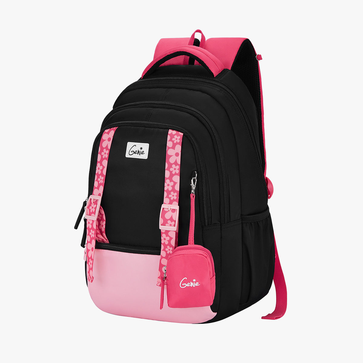 Gemini 27L Black School Backpack