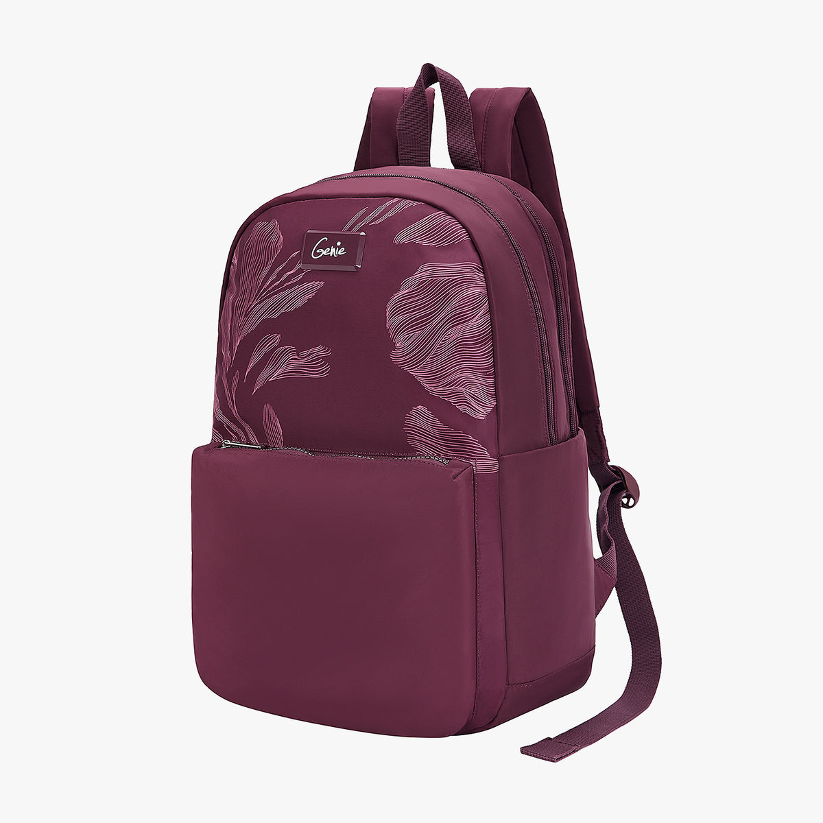 Buy Genie Ashlyn 21L Wine Red Laptop Backpack Online