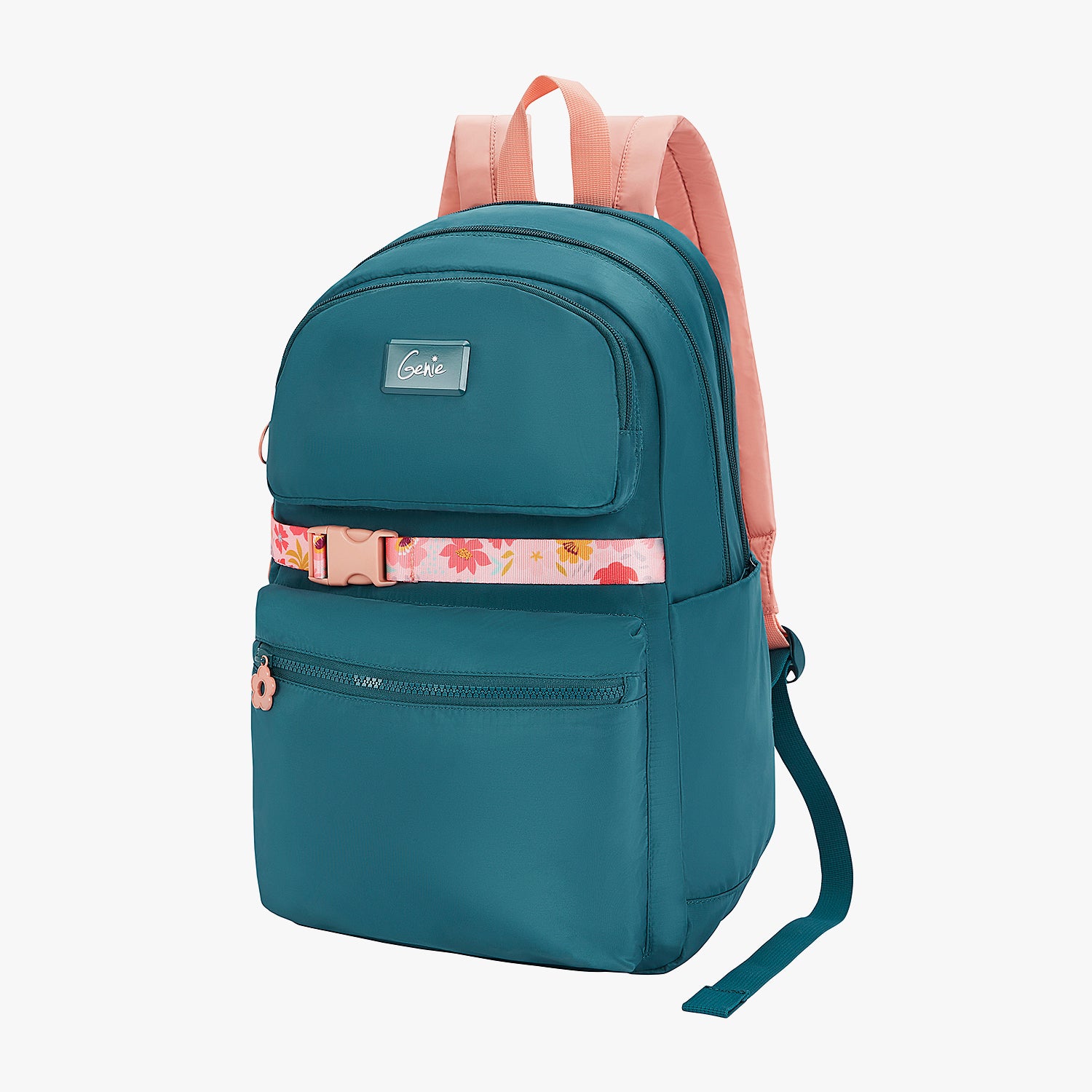 Maple 21L Dark Green College Backpack With Laptop Sleeve