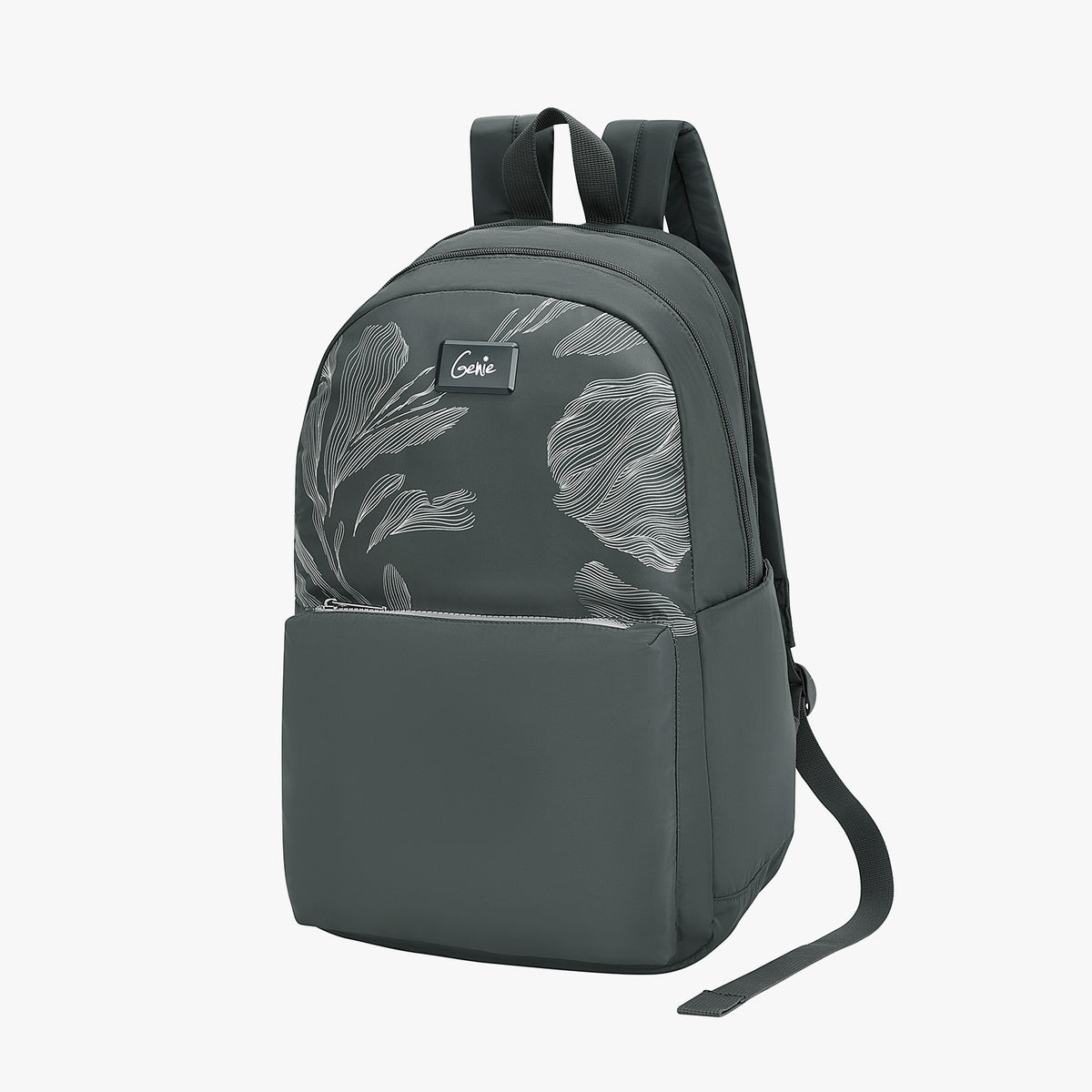 Ashlyn 21L Grey College Backpack With Laptop Sleeve