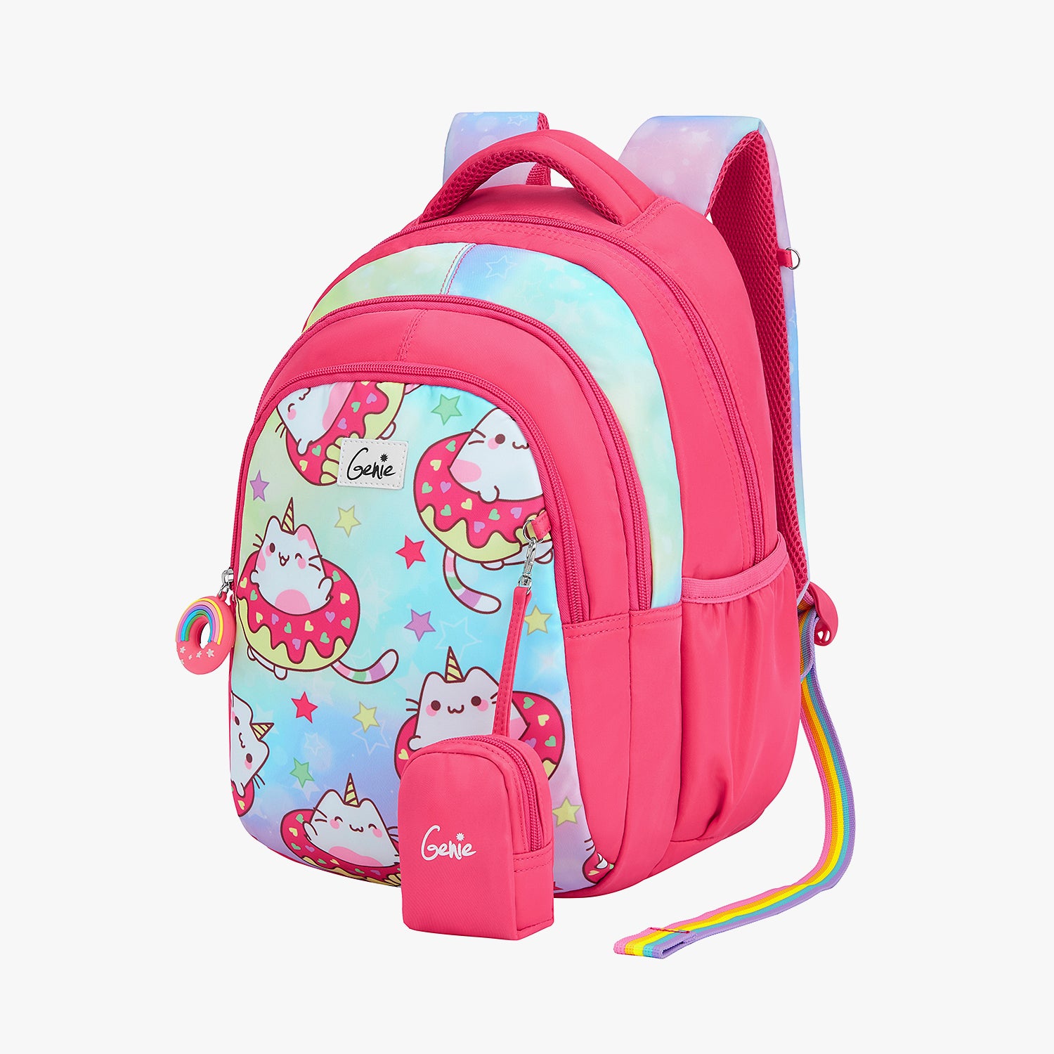 Caticorn Small Backpack for Kids - Pink