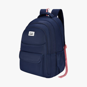 Angela 36L Navy Blue Laptop Backpack With Raincover