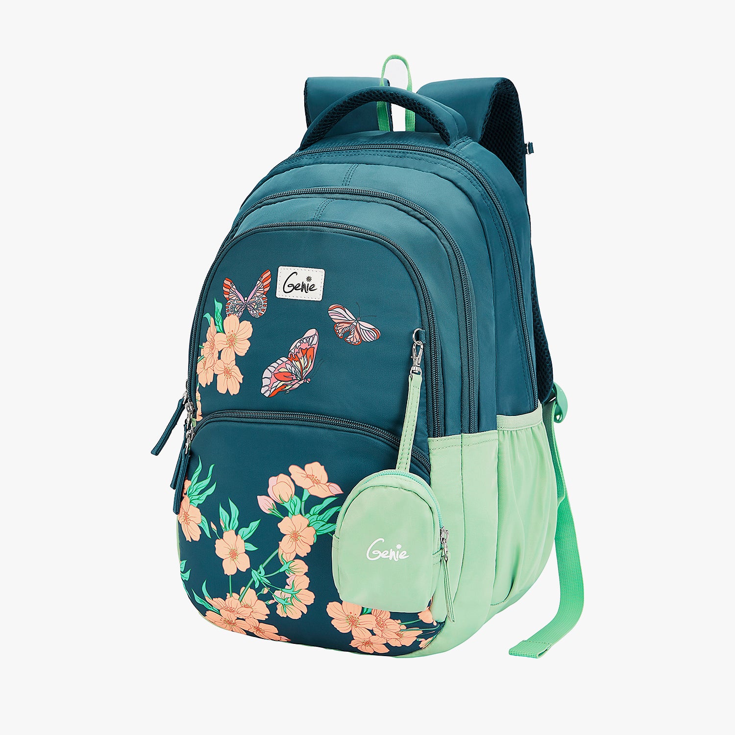 Lilac 27L Dark Green School Backpack