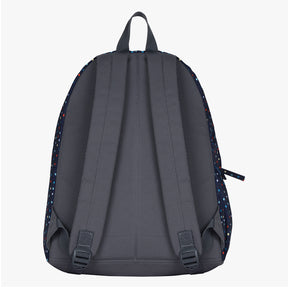 Genie Dottie 18L Navy Blue Casual Backpack With Easy Access Pockets