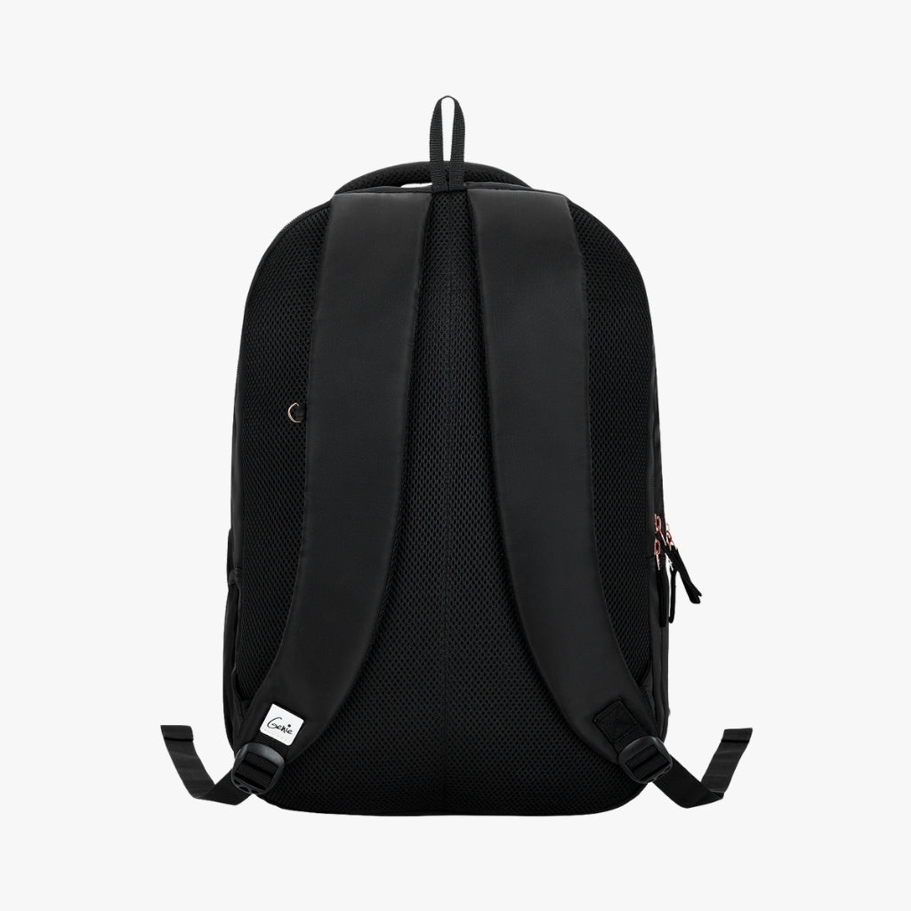 Genie Knots 40L Black Laptop Backpack