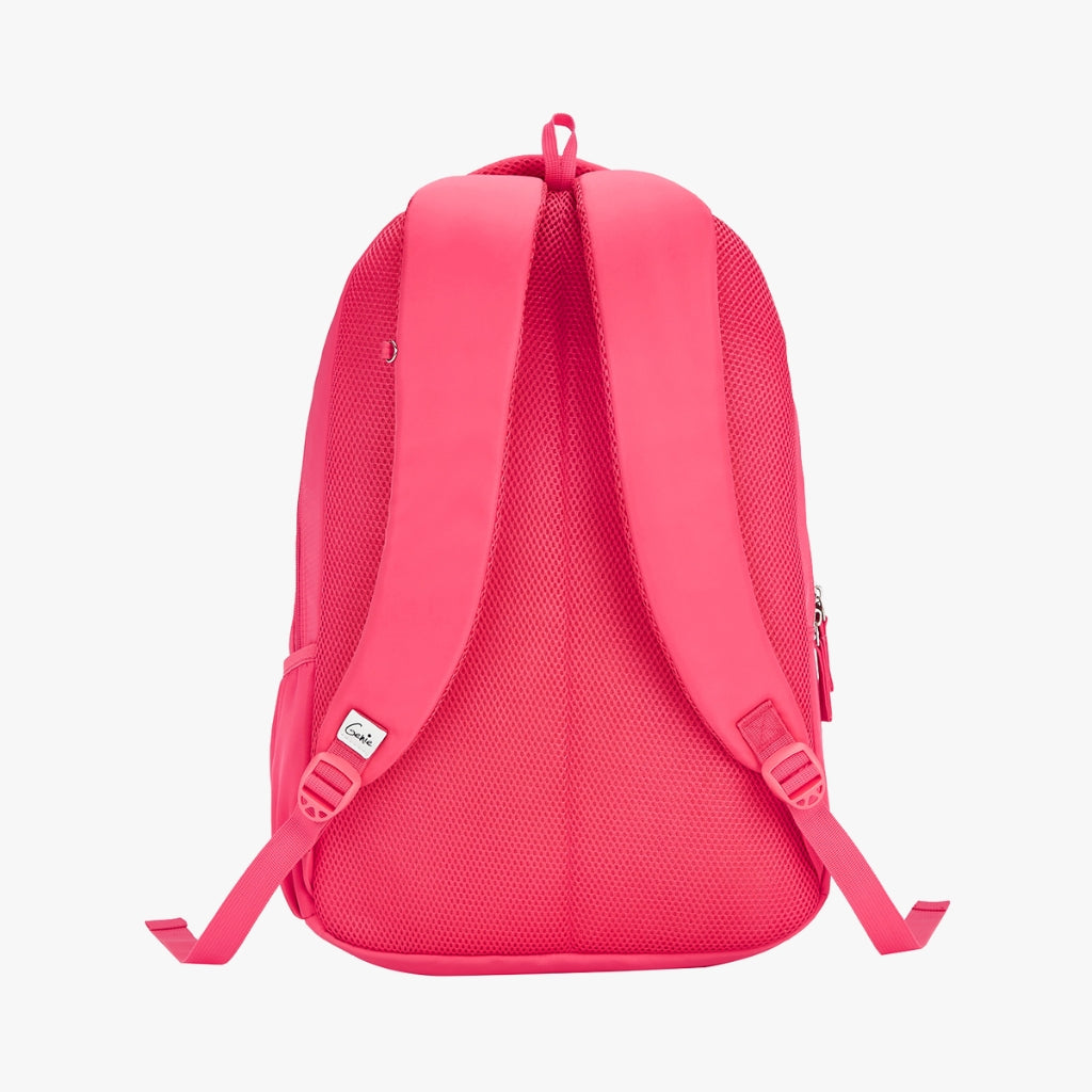 Genie Sprinkle 36L Pink School Backpack With Premium Fabric