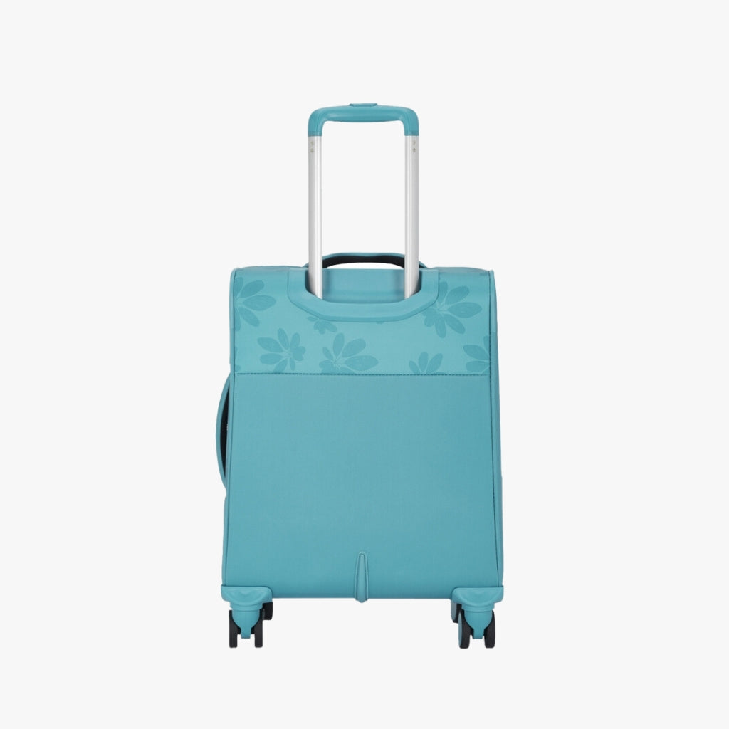 Bloom Small, Medium and Large Soft luggage Combo Set - Teal