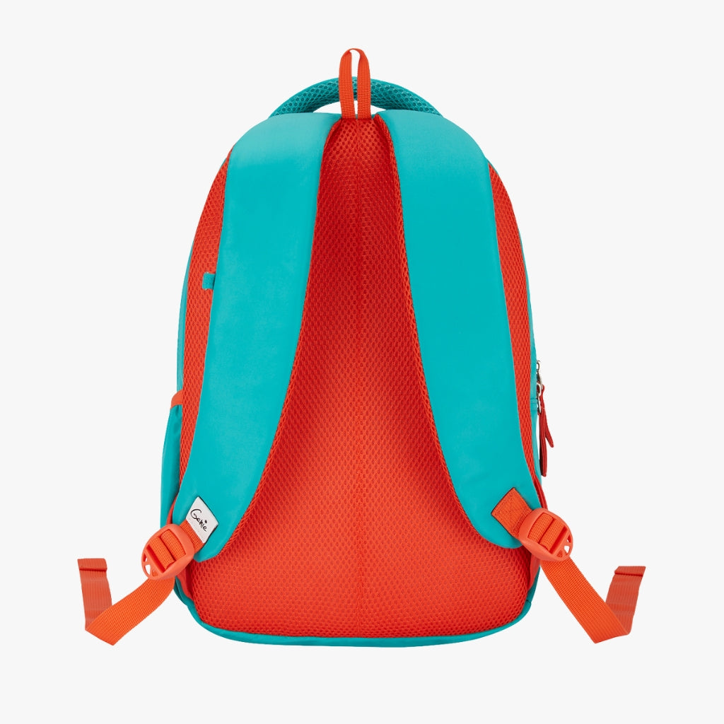 Paw Small Backpack for Kids - Coral With Comfortable Padding