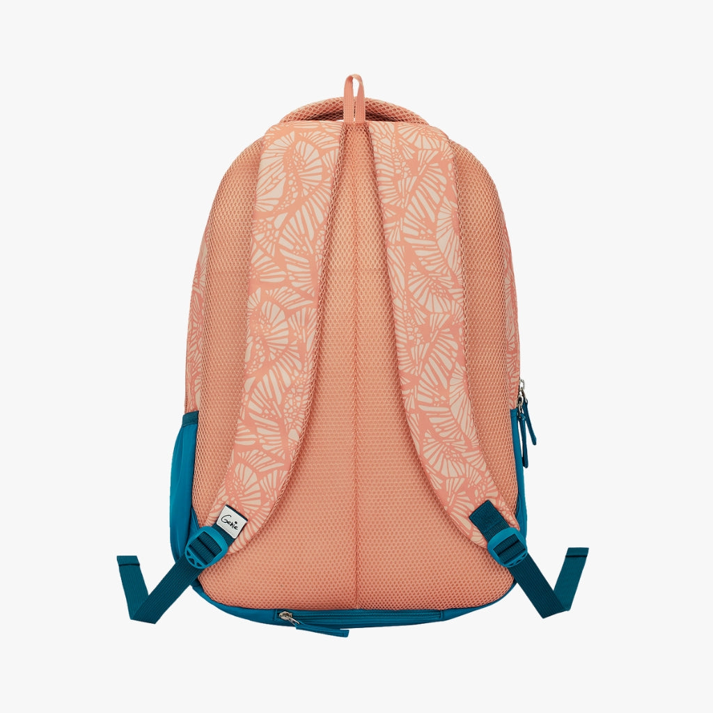 Genie Harper 36L Coral Laptop Backpack With Raincover